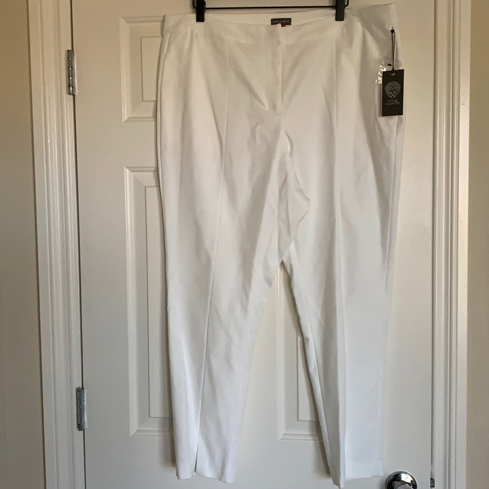 NWT Vince Camuto New Ivory Ankle Pants